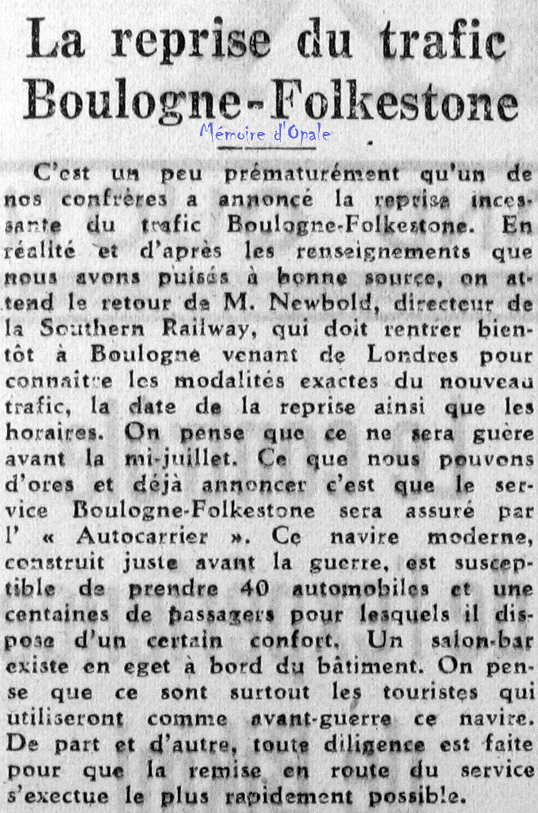La Voix du Nord – 1946 – Photos Alain ÉVRARD pour Mémoire d’Opale - Page 21 La_v1052