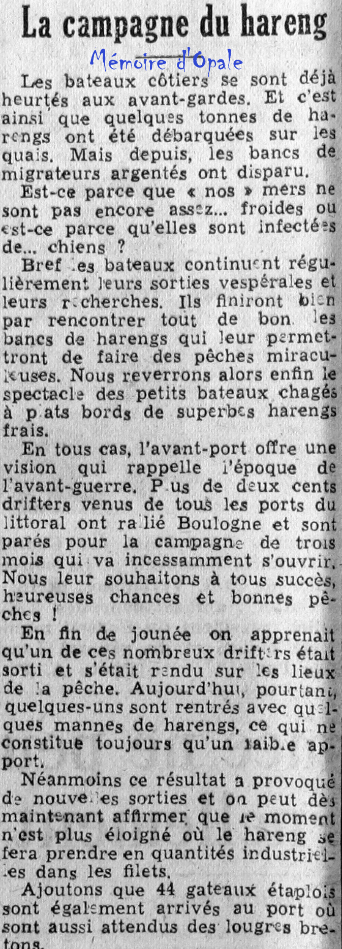 La Voix du Nord – 1946 – Photos Alain ÉVRARD pour Mémoire d’Opale - Page 38 La_v1463