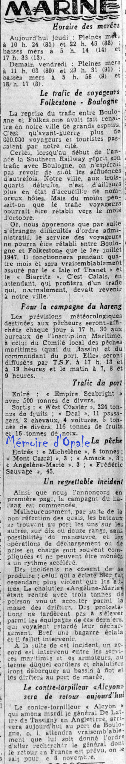 La Voix du Nord – 1946 – Photos Alain ÉVRARD pour Mémoire d’Opale - Page 39 La_v1482