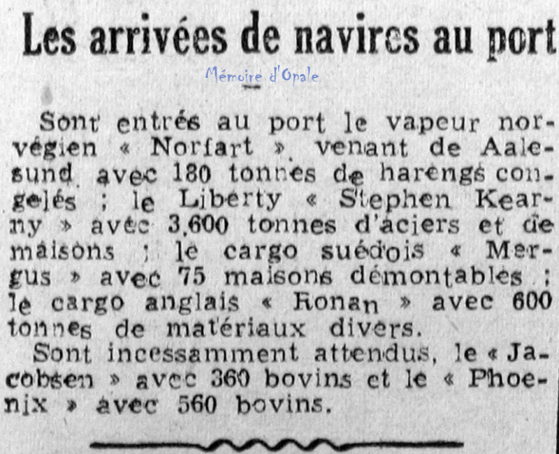 La Voix du Nord – 1946 – Photos Alain ÉVRARD pour Mémoire d’Opale - Page 2 La_vo583