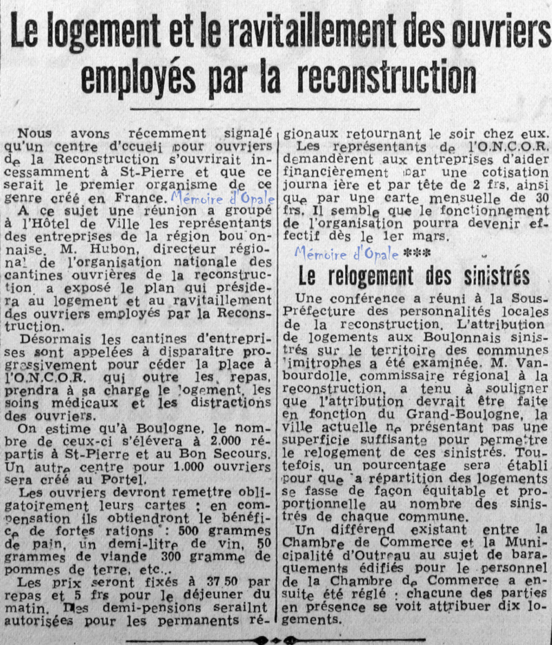 La Voix du Nord – 1946 – Photos Alain ÉVRARD pour Mémoire d’Opale - Page 3 La_vo605