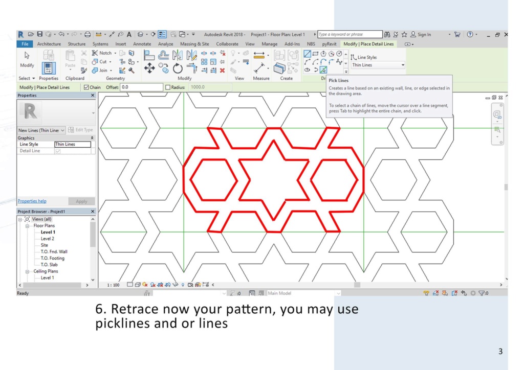 Creating Pattern in Revit ( with pyRevit plugins) Patter14