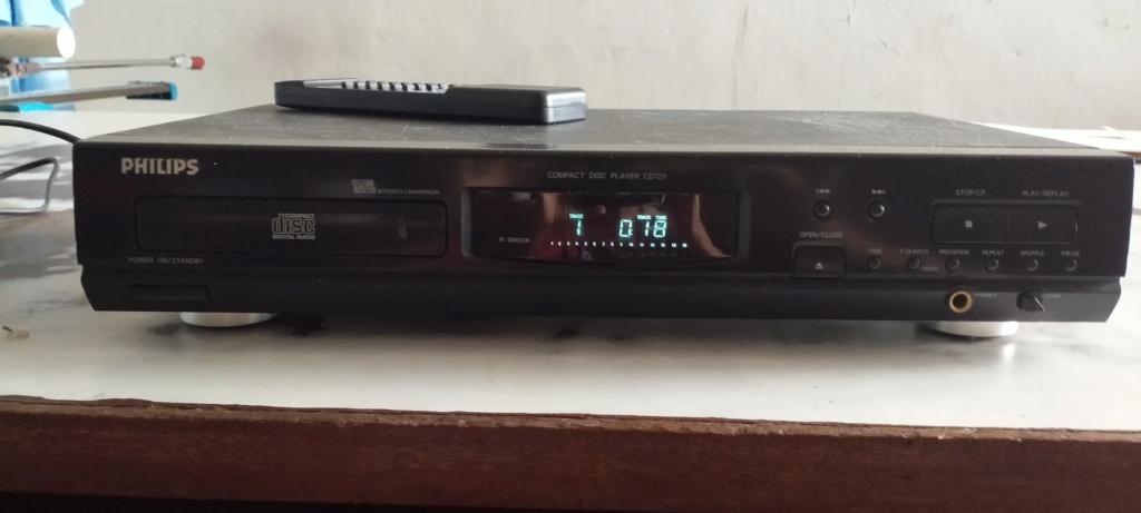 Philips CD player CD721 (used) Img20226