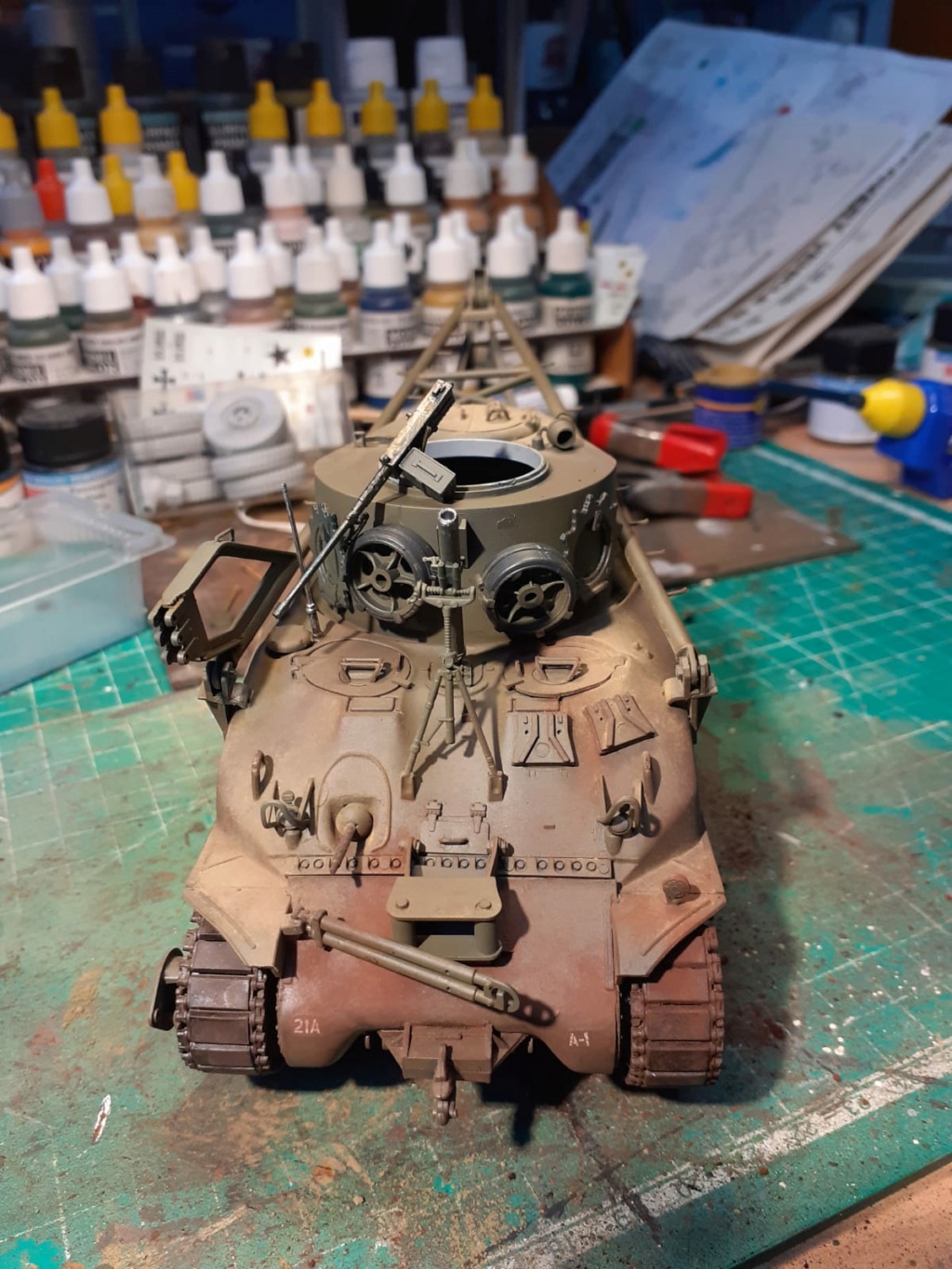 Sherman Bergepanzer von Italeri 1/35 Sb910