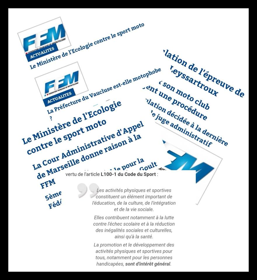 interdiction pure et simple de la pratique du sport MOTO 64389410