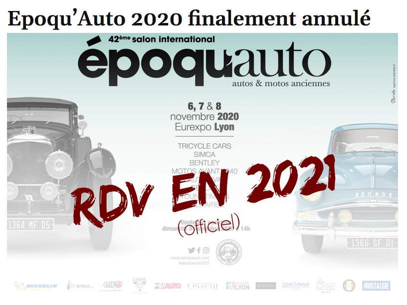 Epoqu’auto 2020 Affich10