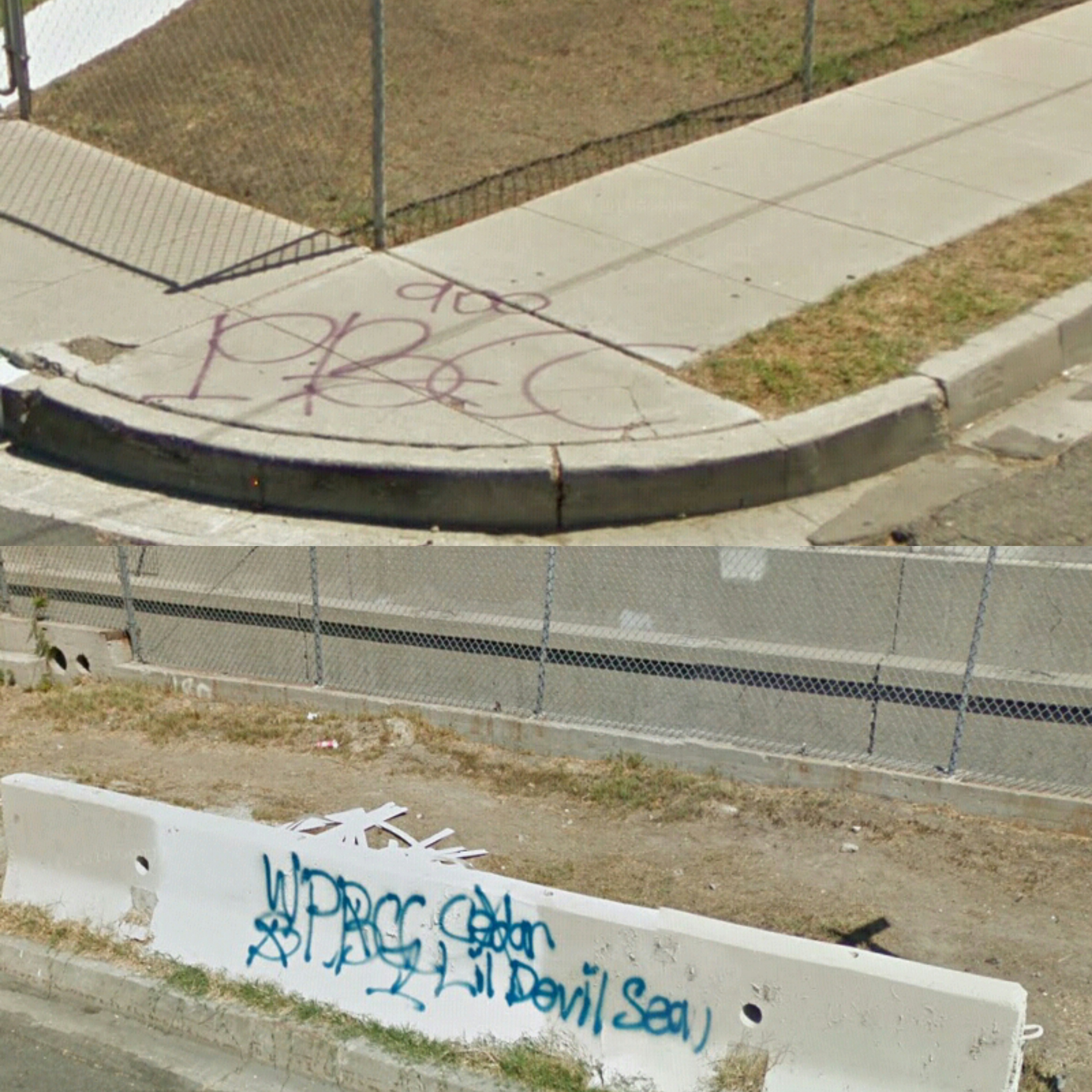 Compton - Palmer block Compton crips ( street maps ) 2023-250