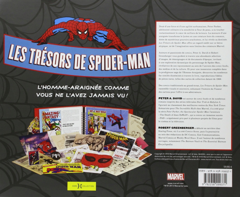 [Vds] Livre "Les trésors de Spider Man" neuf - Maj prix 912yie10