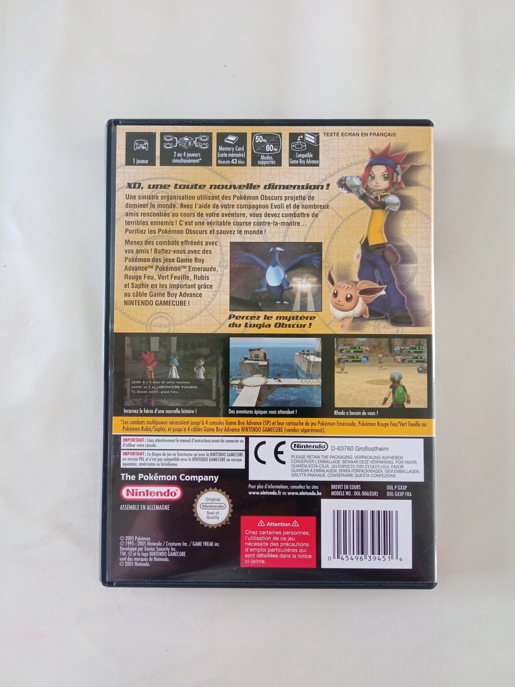 [Vendu]  Pokémon XD : le Souffle des Ténèbres sur Gamecube - Maj prix  Img_2230