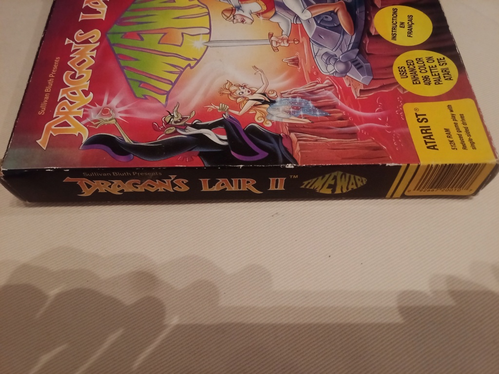 [Vds] Dragon's Lair : Time Warp sur Atari St Img_2458
