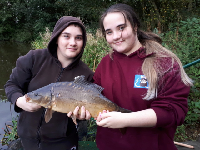 Shannons first carp  20180924