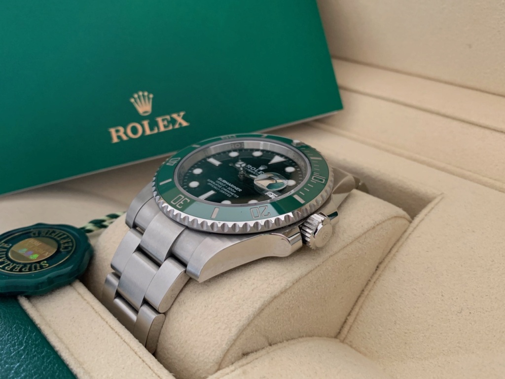 [Baisse de prix][Vends] Rolex Submariner date Hulk 116610 LV. 12.2019. Garantie. Img_1412