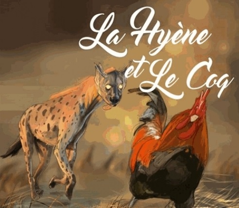 la hyène et le coq La-hye10