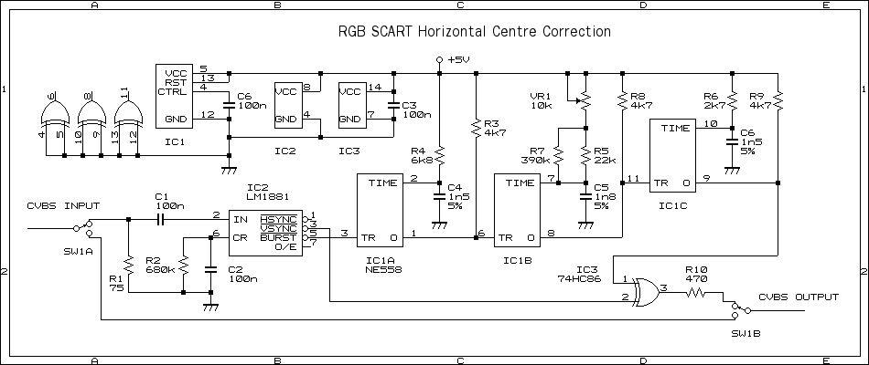 [JAMMA] réglage position de l'image Hori10