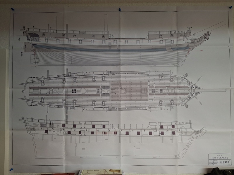 HMS Surprise 1:48 von Shicheng Model 20240417