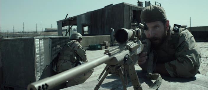 Embase lunette vue dans American Sniper Videoc10