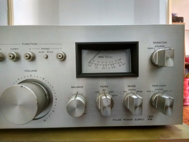 Miscellanous Items: Sony TA-F5 Integrated Amplifier(USED), Nakamichi Tape Head(USED), Arrow Hart Receptacle(NOS) Img_2034