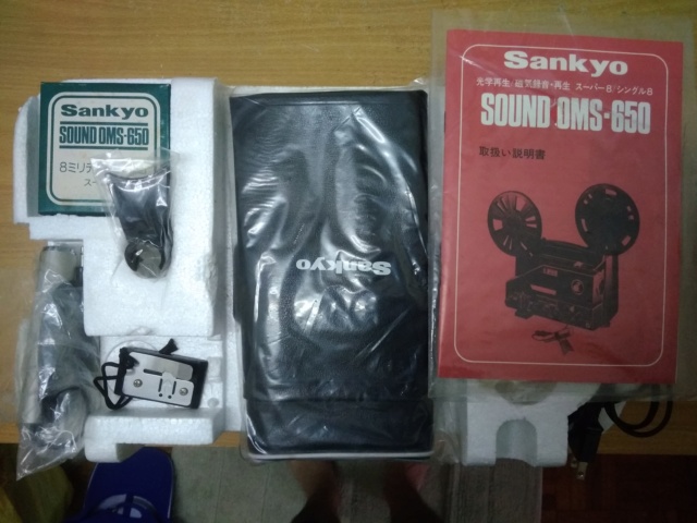 Vintage Sankyo Sound OMS-650 Film Projector Img_2080