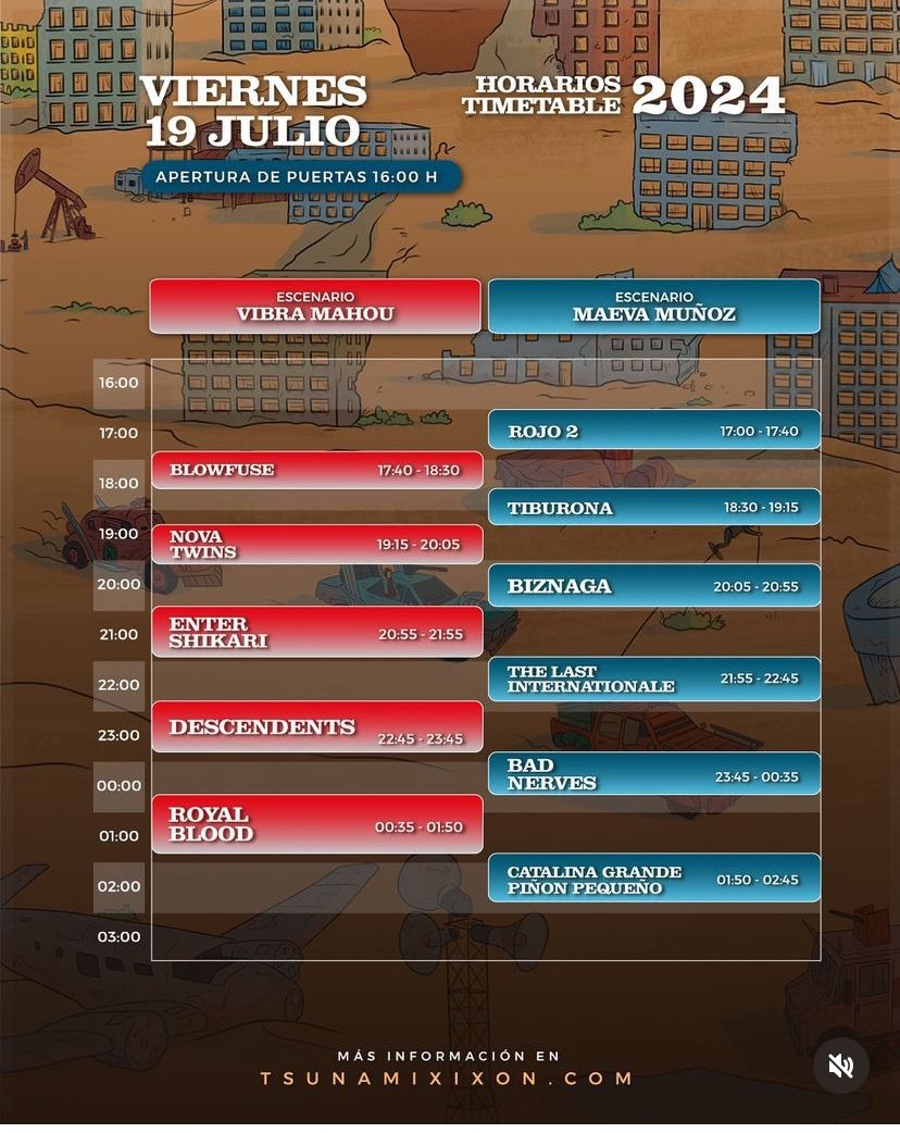 Tsunami Xixón 2024 (19-21 julio) // Scorpions, Yungblud, Bad Religion, Royal Blood, Descendents, Alkaline Trio, Arde Bogotá - Página 15 Img-2040