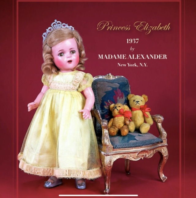 Princess Elizabeth : historique des poupées portrait 5e801d10