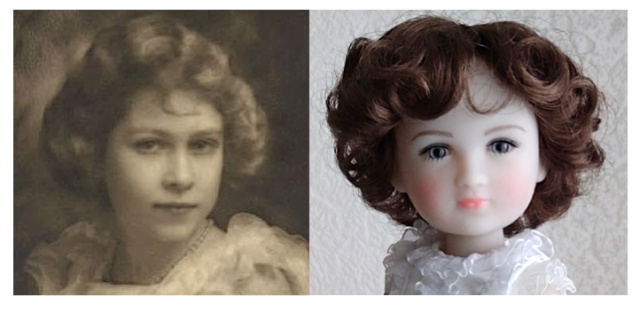 Princess Elizabeth : historique des poupées portrait Captur46