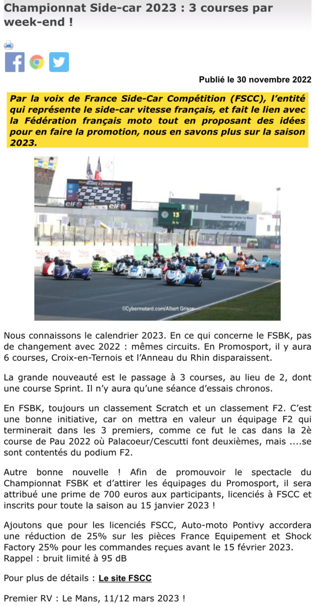 En 2023, trois courses par week-end ! 75600f10