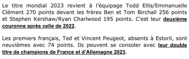 Ellis et Clément champions du Monde 2023 Img_0811