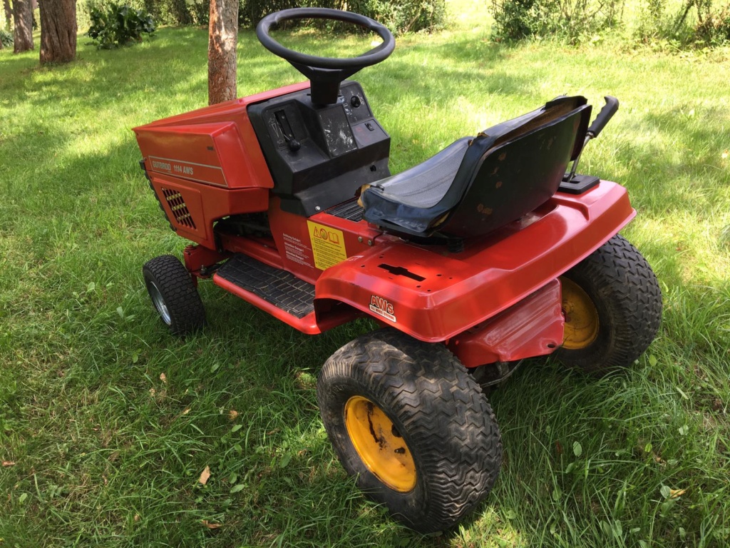 Modded Gutbrod 1114 AWS Dynamark-based Mower Whats334