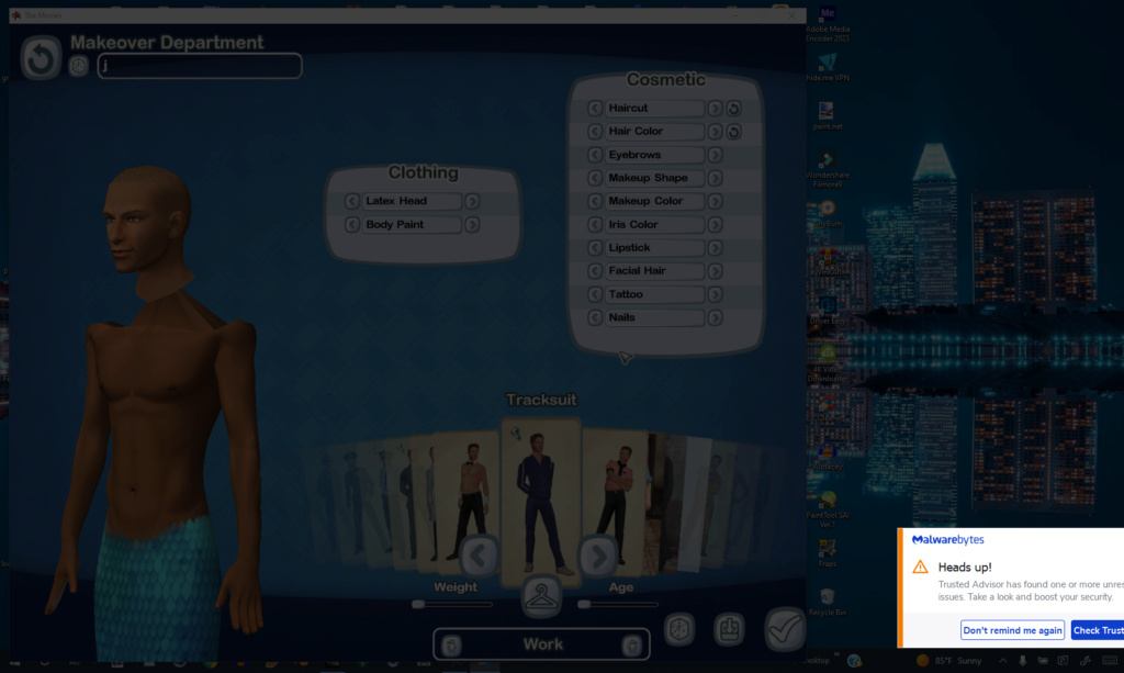 Need to rig entire sims 4 character Captur10