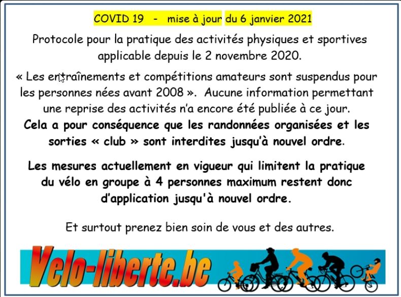 Règles COVID en vigueur et option de traçage GPS par groupe ? 2021-011