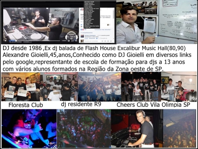 DJ GIOIELLI - História - Escola de DJ - Alunos - Cena DJ - Eventos com TOP DJS Parte-10