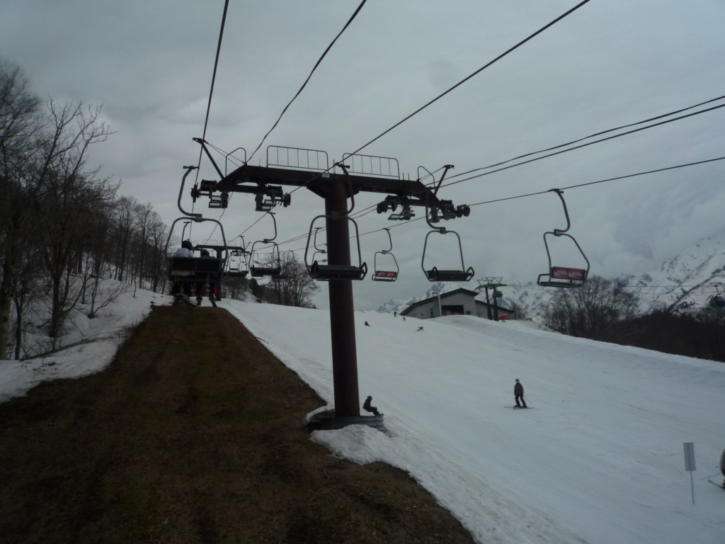 Double Télésiège Fixe 2 places (2x TSF2) Chair Lift Line A - B P1070442