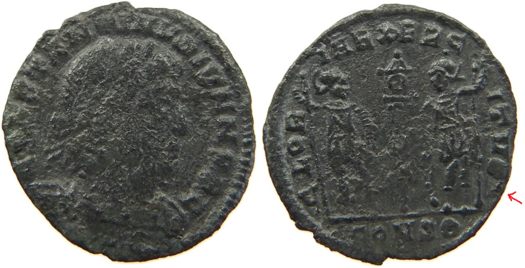 Constantin II et Constance II Consta11