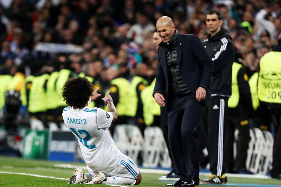 Zidane, o principal aliado de Marcelo no Real Madrid Cristi10