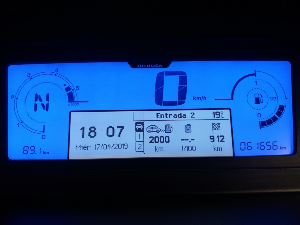 Problema con calculo de autonomía y consumo instantaneo 20190411