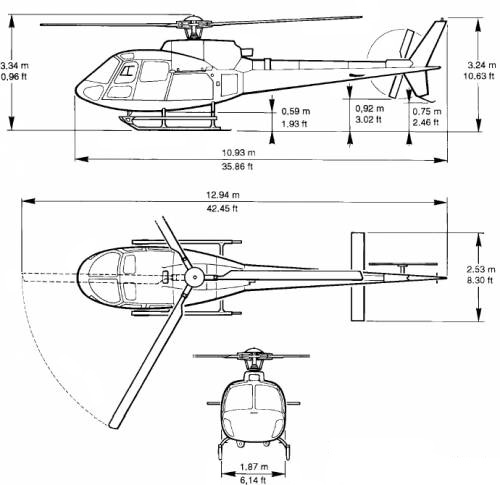 WHAT IF - Hélicoptère AS-35X – ECUREUIL NOTAR - HELLER + Scratch au 1/48 As350_10