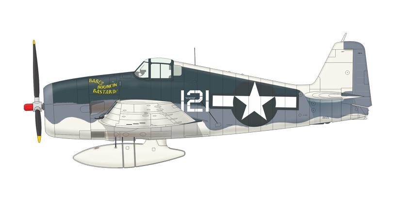 Hellcat F6F-3 1/72 - Eduard Deco10