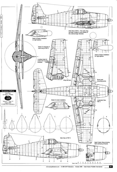 Hellcat F6F-3 1/72 - Eduard Hellca14