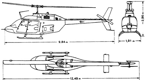 WHAT IF - Hélicoptère AS-35X – ECUREUIL NOTAR - HELLER + Scratch au 1/48 Kiowa_11