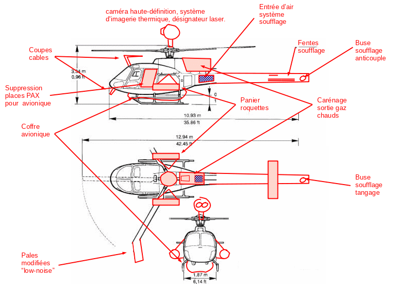 WHAT IF - Hélicoptère AS-35X – ECUREUIL NOTAR - HELLER + Scratch au 1/48 Sketch11