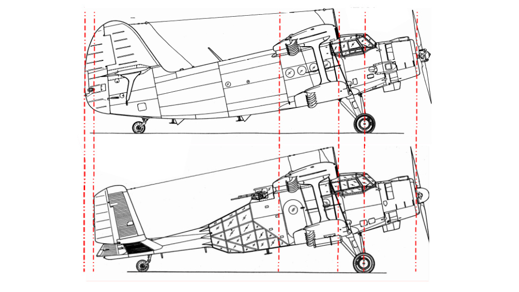 [Hobby Boss + scratch] 1/48 - Antonov An-2F Colt Sketch11