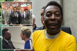 Nicky Byrne rindió homenaje a Pelé Newspr10