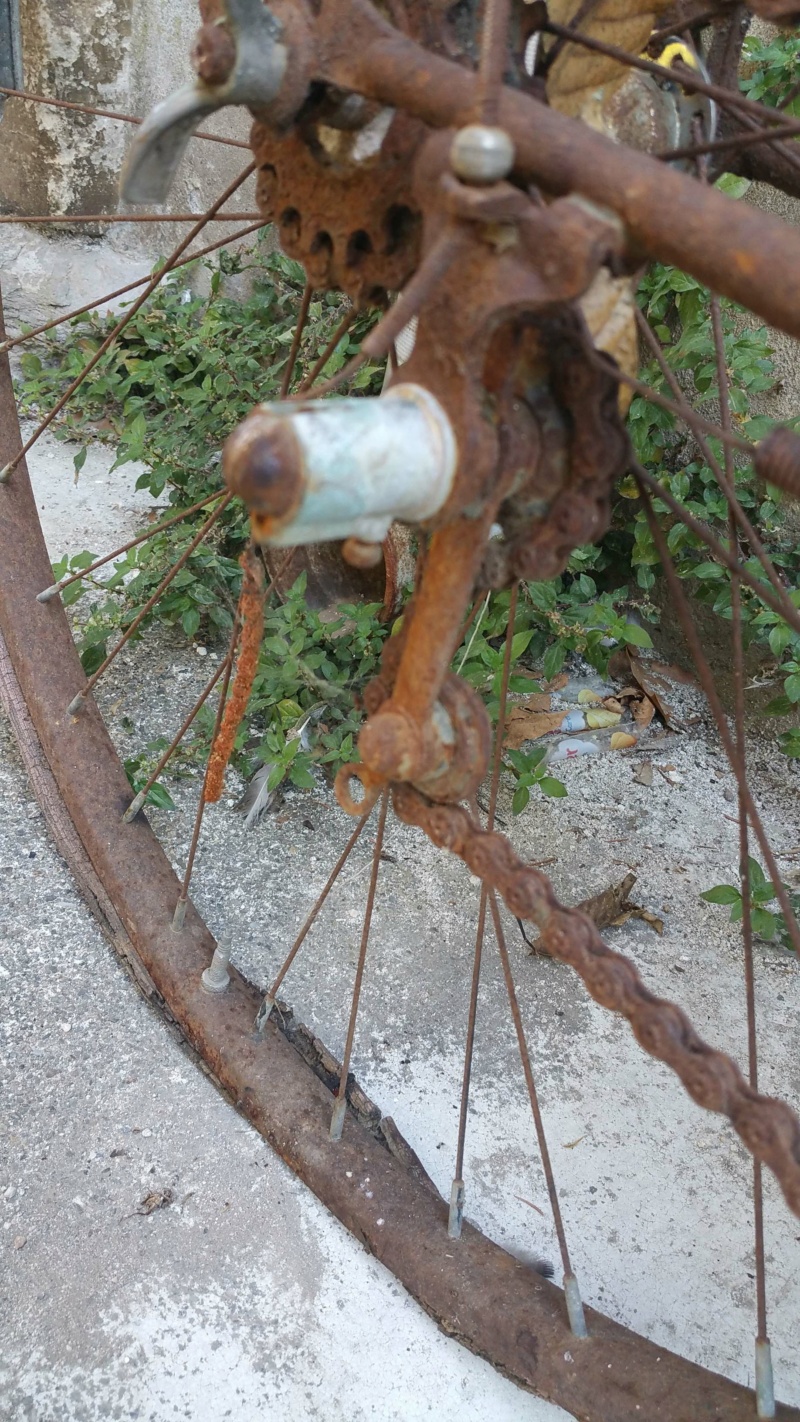 Bicyclette MAGALY (bien rouillée) Magaly16
