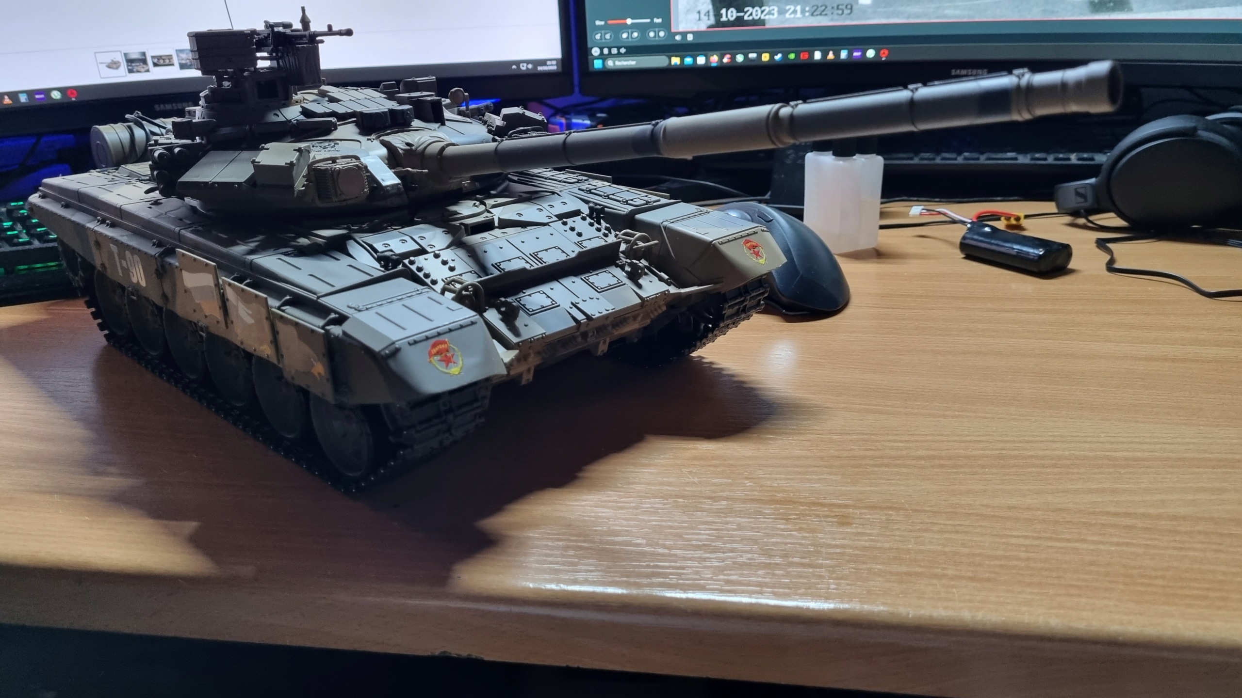 Tank rc Heng Long 1:16  T-90 1211