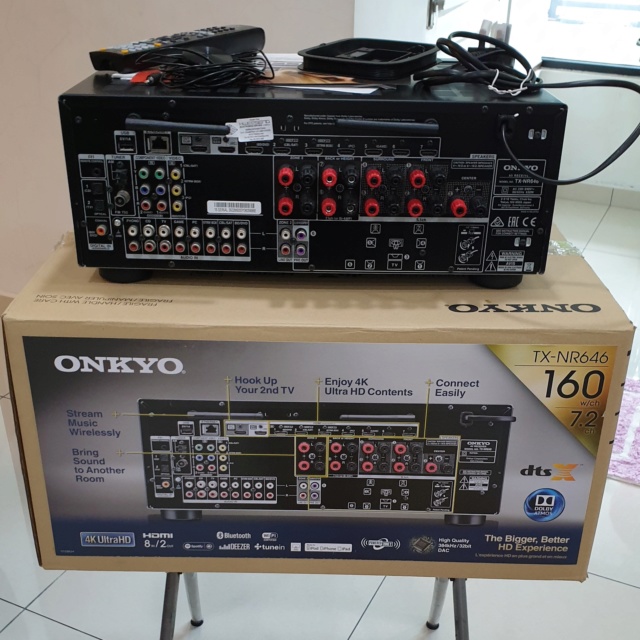 Onkyo TXNR646 7.2Ch A/V Receiver (SOLD)