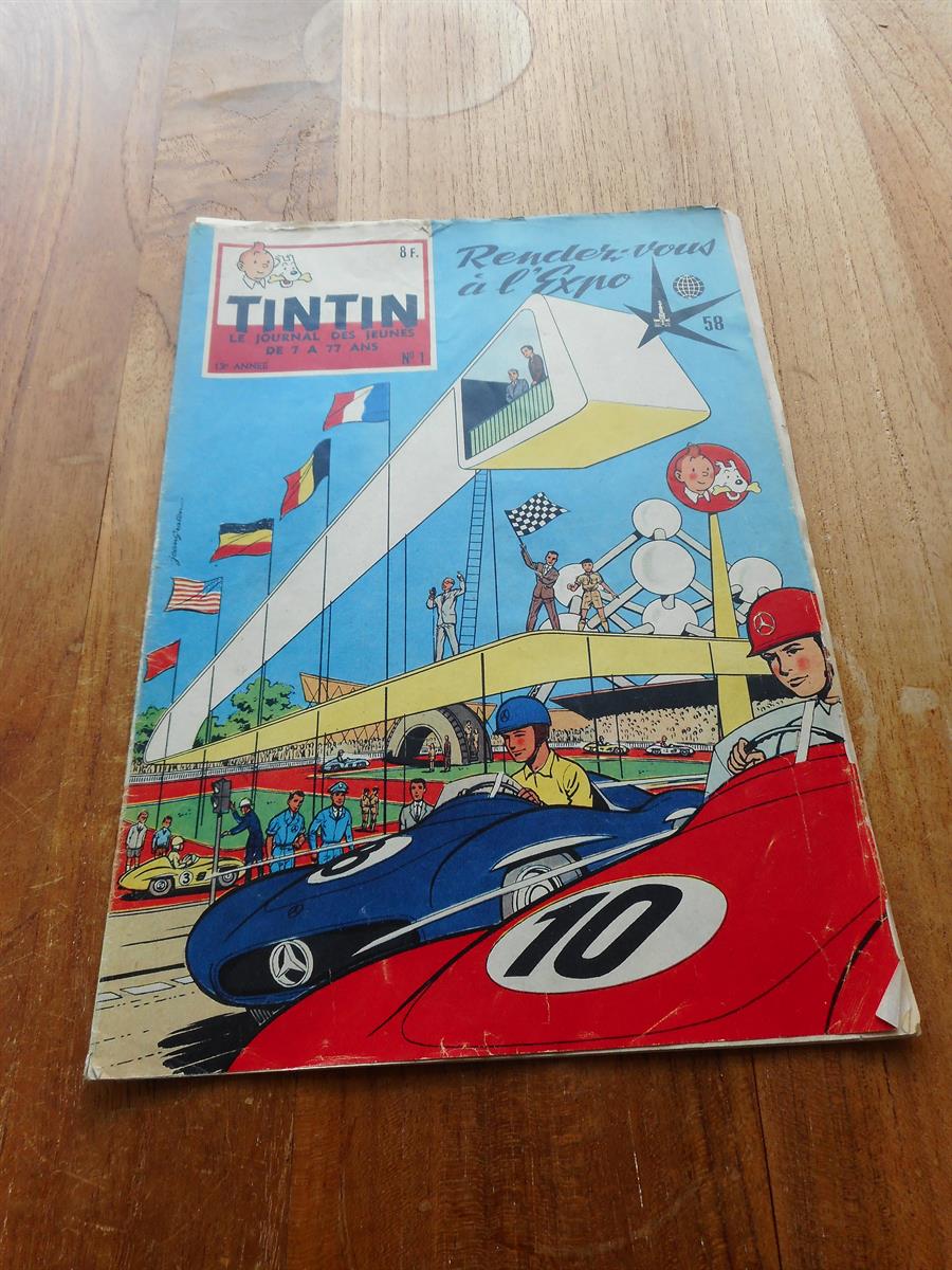 Jean Graton dans Tintin Expo_510