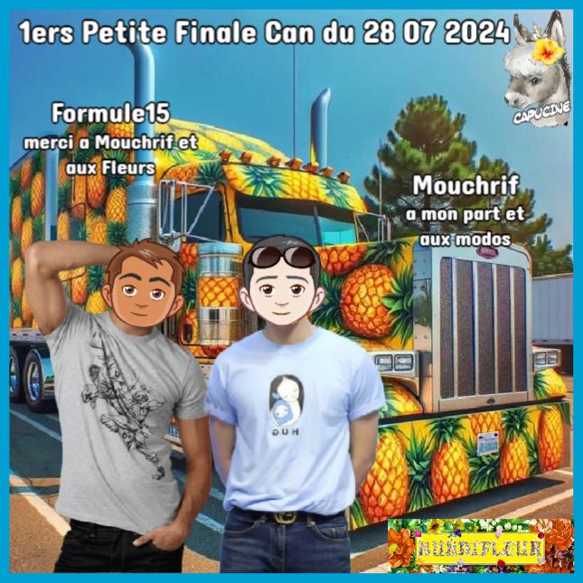 trophée tournoi can dimanche 28 juillet 2024 Formul10