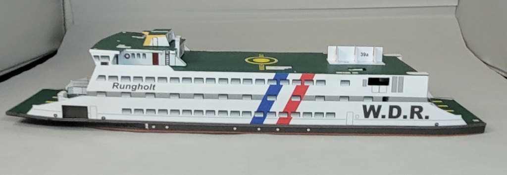 Rungholt Fährschiff – HMV – Maßstab 1:250 – gebaut von Wilfried 20221213