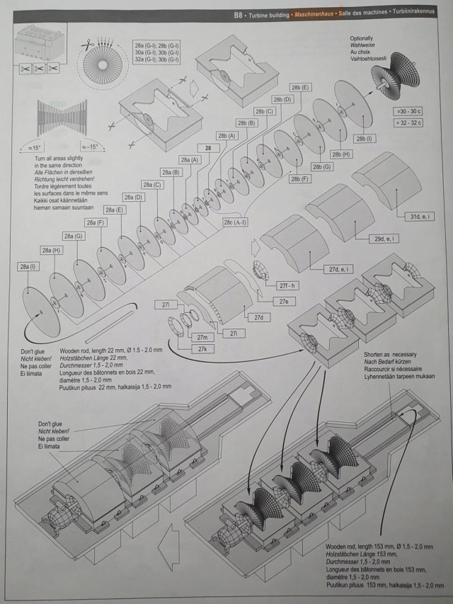 Kernkraftwerk mit Druckwasserreaktor EPR (1600 MW) – M 1:350 – gebaut von Wilfried 2517