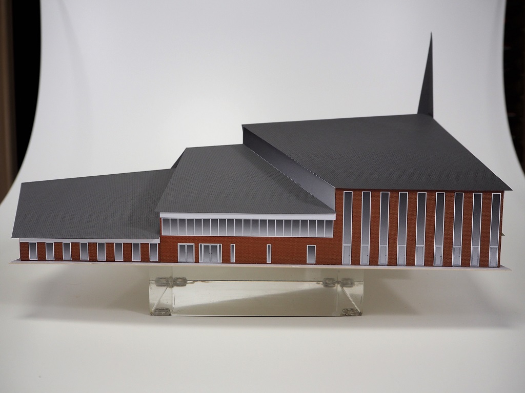 Kirche der reformierten Gemeinde Scherpenzeel – M 1:200 – gebaut von Wilfried 921